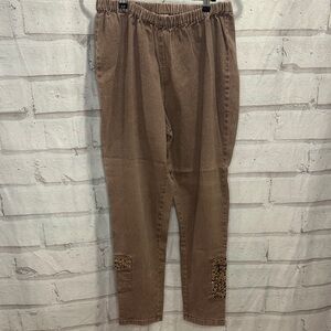 DG2 by Diane Gilman Brown Stretch Jean